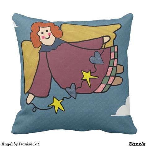 Angel Throw Pillow Zazzle Pillows Throw Pillows Angel