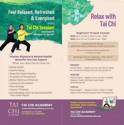 Tai Chi Level 1 (Beginners) - Tai Chi Academy