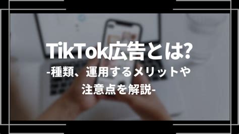 Tiktok広告とは？種類や費用相場、運用するメリットや注意点を詳しく解説│web Trend