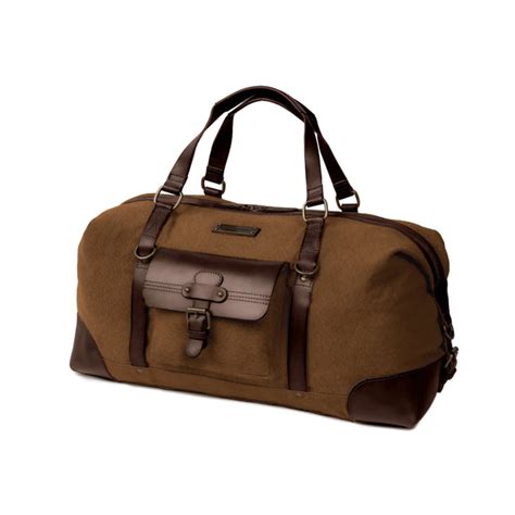 Premium Leather And Canvas Duffle Bags Best Luxury Duffle Bag For Men