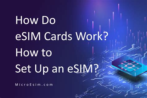 Esim卡如何運作？如何設定esim？ Microesim