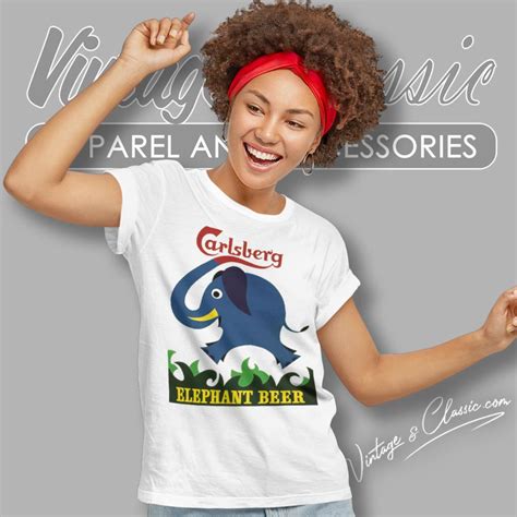 Carlsberg Elephant Beer Shirt Vintagenclassic Tee