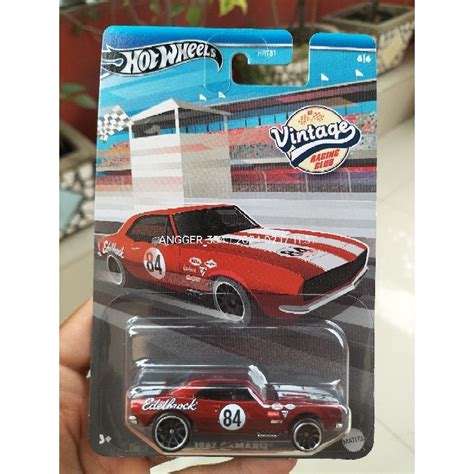 Jual Hot Wheels Vintage Racing Club 1967 Camaro Shopee Indonesia