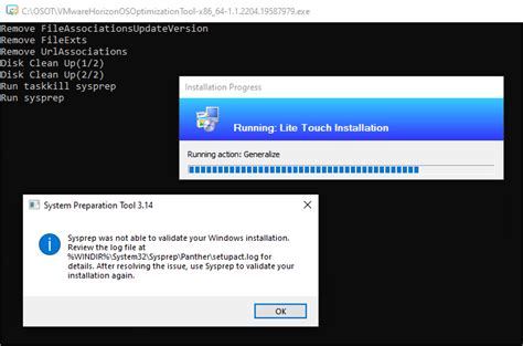 Vmware Horizon Troubleshooting Sysprep Was Not Able To Validate Your
