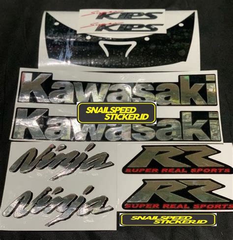 Jual Striping Kawasaki Ninja Rr Set Di Lapak Snailspeed Sticker Id