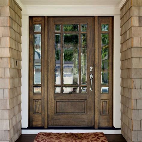 Front entryway doors with sidelights - kobo building