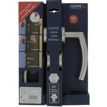 Hoppe Garniture Trondheim Sur Rosace Aspect Inox Mat Cl L Dispano