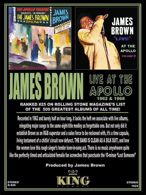 James Brown Live At The Apollo