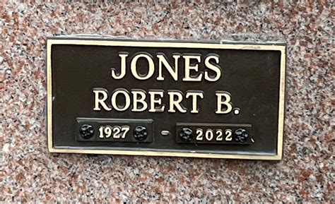 Robert Bruce Bob Jones Find A Grave Memorial