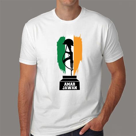 I Love Indian Army Amar Jawan Patriotic Jai Hind Men’s T-shirt – TEEZ.in