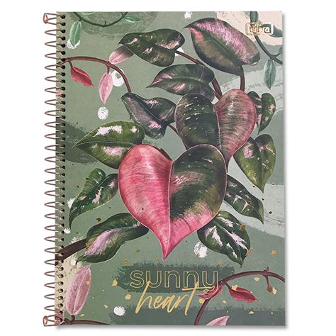 Caderno Espiral Capa Dura Univ 1 Mat 80fls Naturals Tilibra Computran