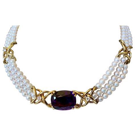 Tiffany And Co Pearls By Paloma Picasso Freshwater Strand Necklace At 1stdibs