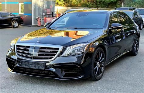 Аренда Mercedes Benz S Class W222 S63 Amg 4matik в Киеве Прокат авто