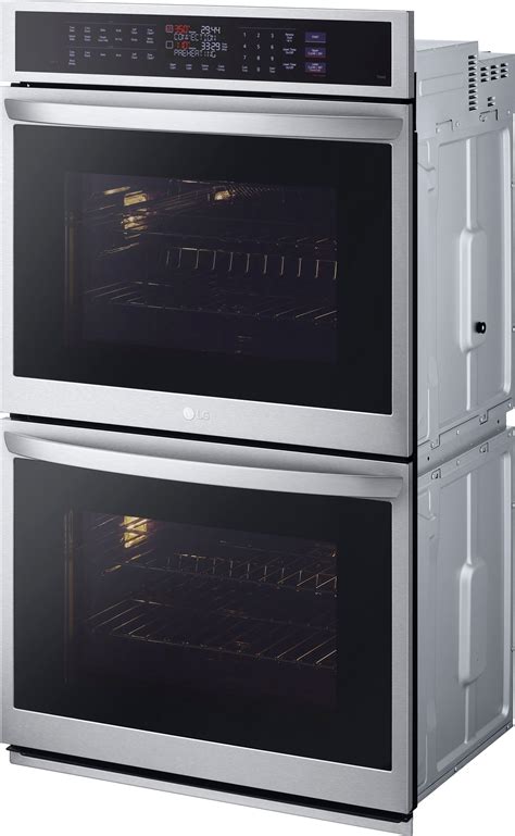 Lg 30 Built In Double Electric Wall Oven With Air Fry And Steam Sous