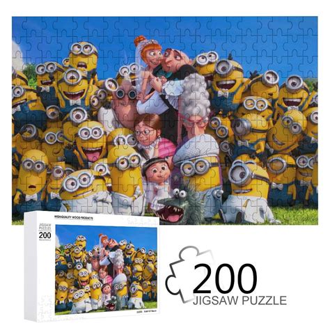 Despicable Me Jigsaw Puzzles 200 Piece Puzzle For Adults Kids