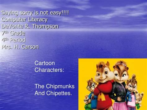 PPT - Cartoon Characters: PowerPoint Presentation, free download - ID:2438824