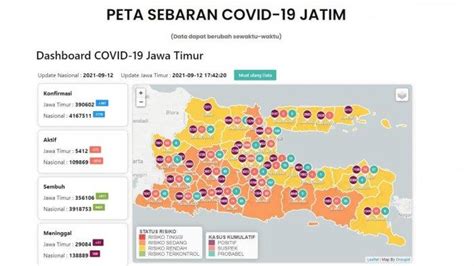 Update Virus Corona Surabaya September Tambah Jatim Bebas