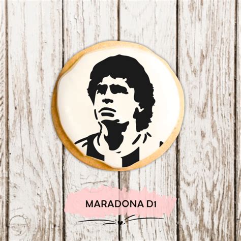 Stencil Maradona D1 DeliPrint Cortantes Y Stencils