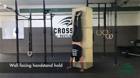 Wall Facing Handstand Hold Youtube