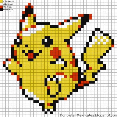 How To Make Pikachu Pixel Art In Minecraft Design Talk