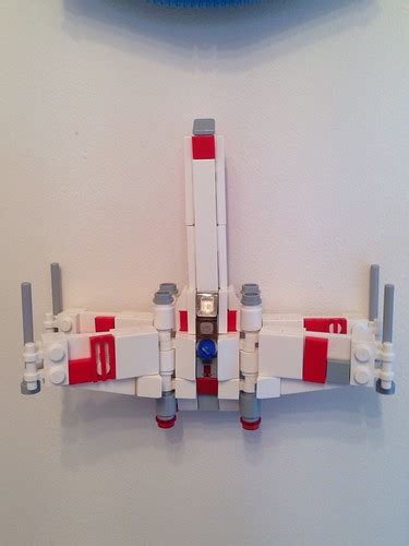 Midi Scale Lego X Wing My Own Design Created In 30mins On Flickr