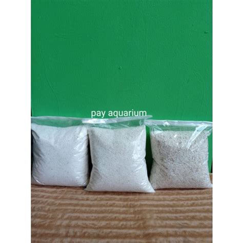 Jual Pasir Silika Silica Putih Aquarium Aquascape Air Terjun 1kg