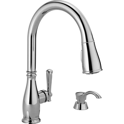 Delta Single Handle Kitchen Faucet With Pull Out Sprayer Parts ...