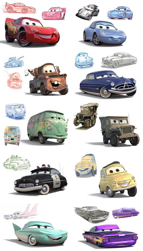 Cars Disney Cars Characters Disney Cars Movie Pixar Movies Art