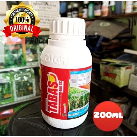 Jual Herbisida Selektif Padi Tabas 400sc Kemasan 200ml Shopee Indonesia