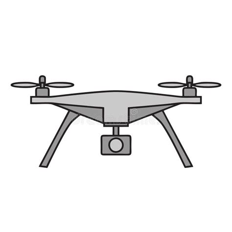 Drone Icon Isolated On White Background From Photo Collection Drone