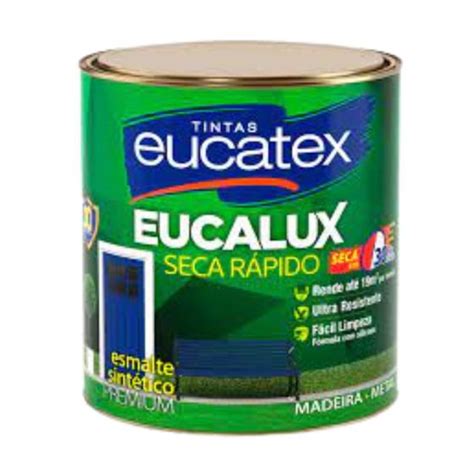 Tinta Esmalte Branco Brilhante Eucalux 225ML EUCATEX Esmalte