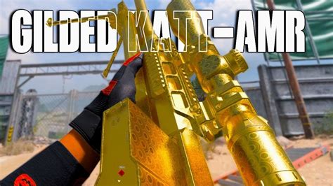 Unlocked The GILDED Camo For KATT AMR MW3 YouTube