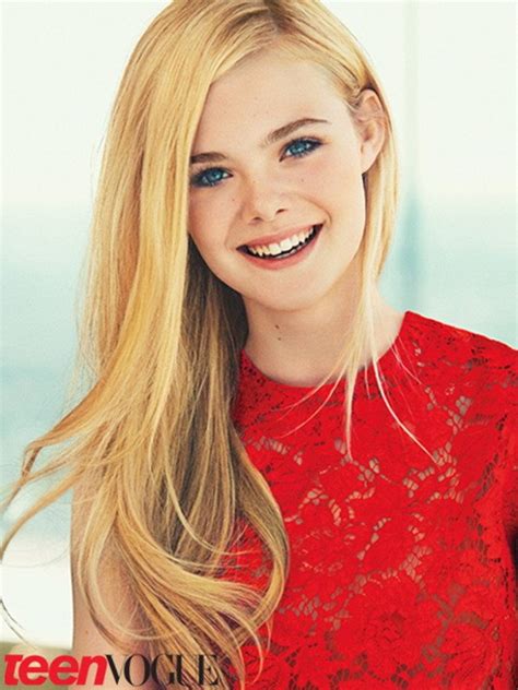 Elle Fanning Cute Smile Telegraph