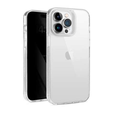 Funda Transparente Con Bordes Ondulados Colores Para IPhone 15 Pro Max