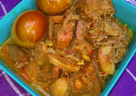 Resep Gudeg Langkah Yang Mudah