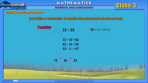 Class 3 Maths Addition And Subtraction Youtube