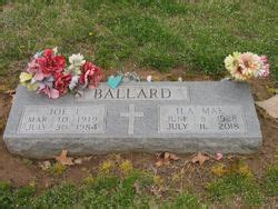 Ila Mae Elliott Ballard 1928 2018 Mémorial Find a Grave