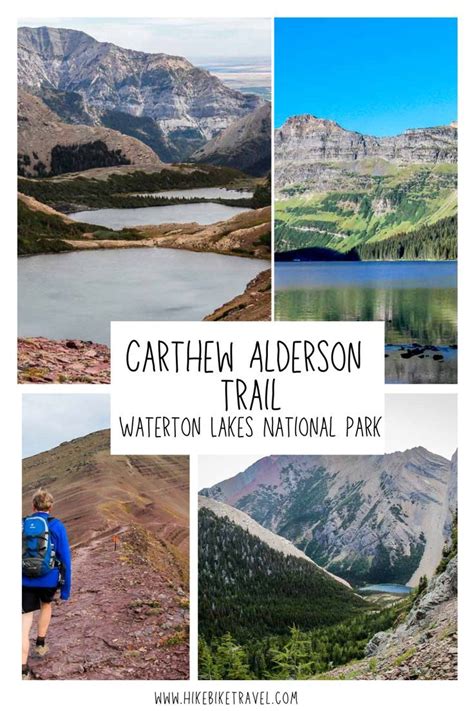 Carthew Alderson Trail In Waterton Lakes Waterton Lakes National Park