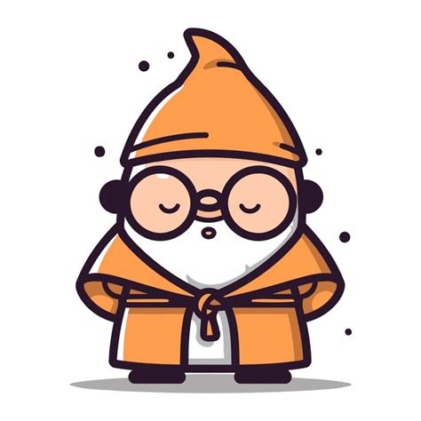 Cute Cartoon Weihnachtsmann Vector Character Frohe Weihnachten Und Frohes Neues Jahr Premium