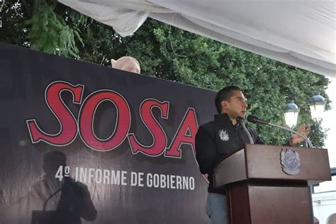 Roberto Sosa presenta balance de actividades en materia de Atención