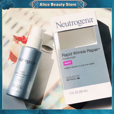 【100 Genuine】 Neutrogena Retinol Night Cream Repairing Cream Emulsion