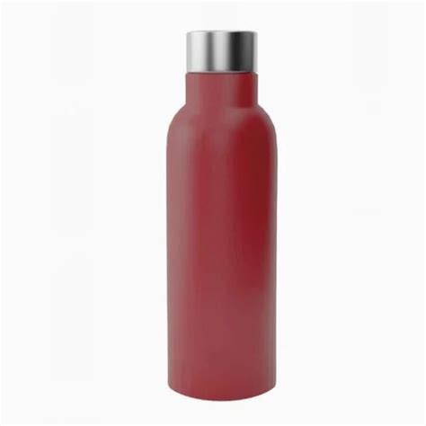 Ml Maroon Stainless Steel Water Bottle At Rs Piece Water