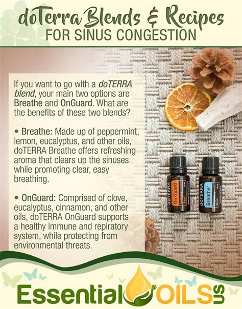 Best Doterra Products For Cold And Sinus Symptoms Essential Oils Us