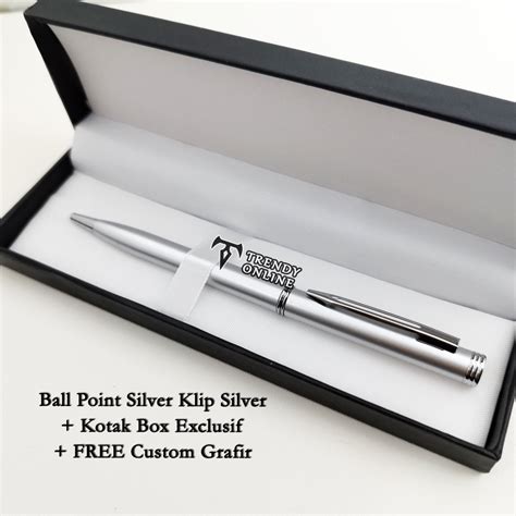 Jual Pulpen Exclusif FREE GRAFIR Nama Pulpen Box Bonus Cetak Nama