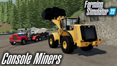 FS22 Be A Console Miner Piney Run Map Farming Simulator 22 Mods