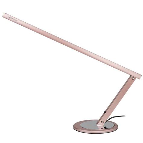 Lampe De Bureau Slim Led Or Rose