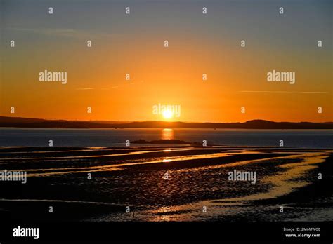 Firth of Forth sunset Stock Photo - Alamy