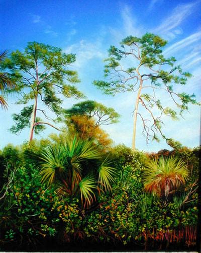 oil paintings of the florida everglades