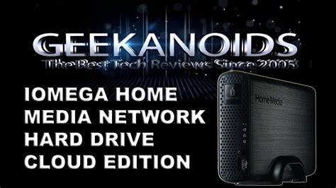 Iomega Home Media Network Hard Drive Cloud Edition Review Youtube