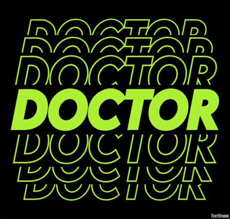 Doctor Modern Stroke Text Effect Generator